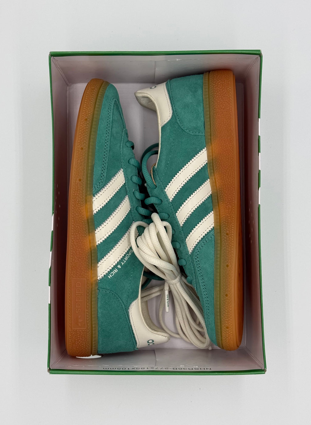 Adidas Handball Spezial Sporty & Rich, IH2148, Panton/CWhite/Gum2 - Size UK6