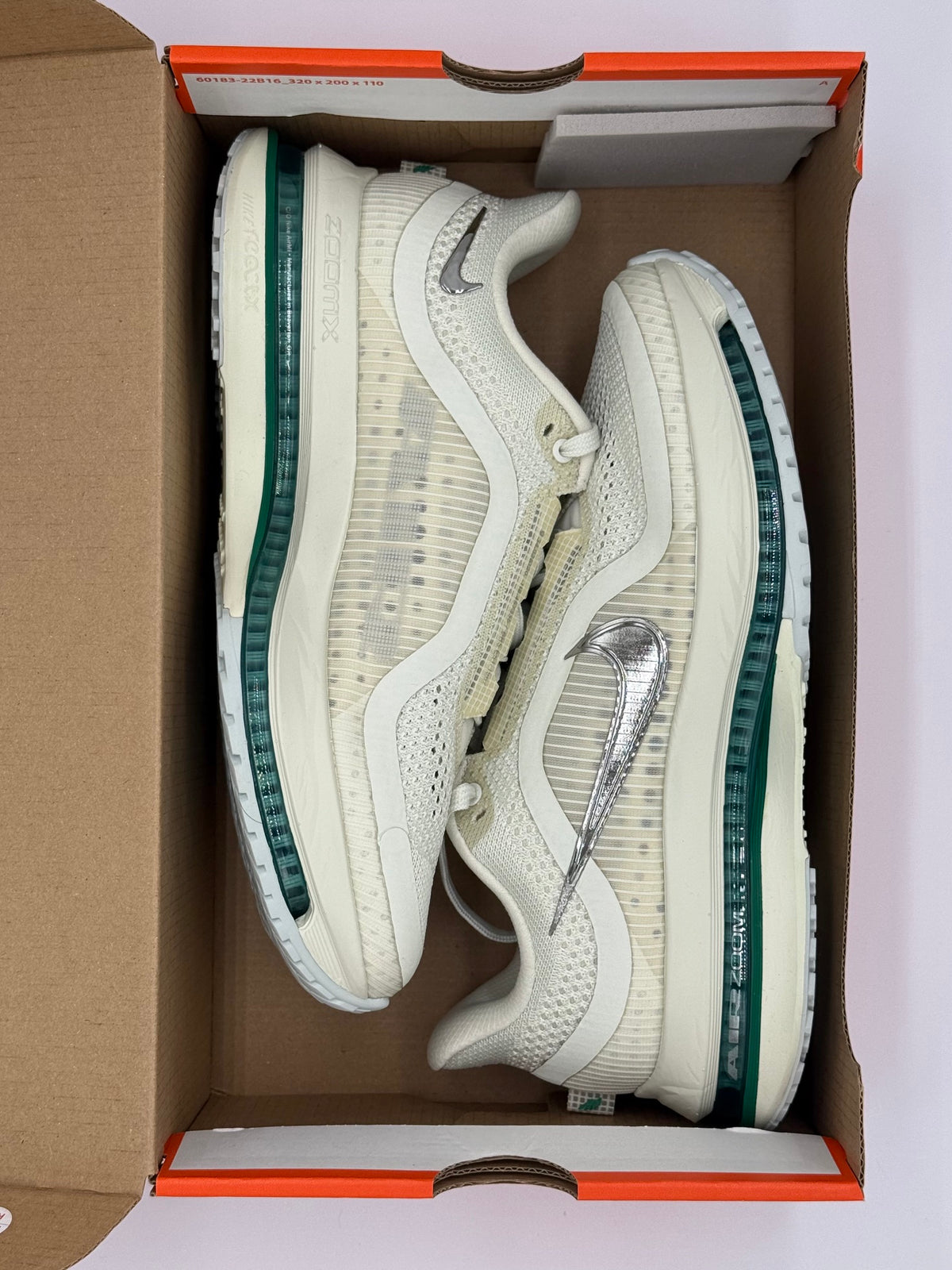 Women's Nike Pegasus Premium, HQ2593 008, Sea Glass/Metallic Silver - Size W US8.5