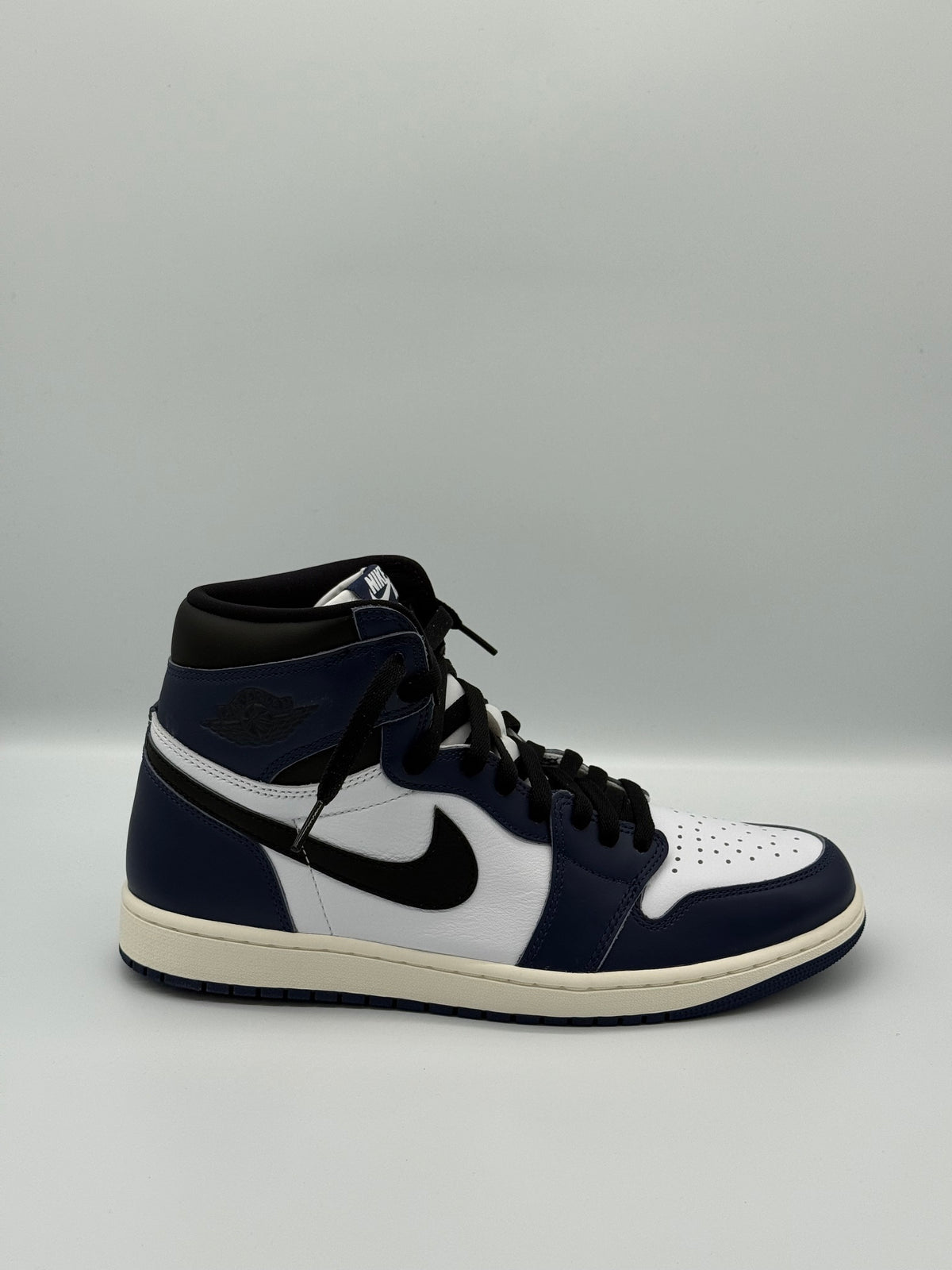 Air Jordan 1 Retro High OG, DZ5485 401, Midnight Navy/Black/White/Sail - Size US11