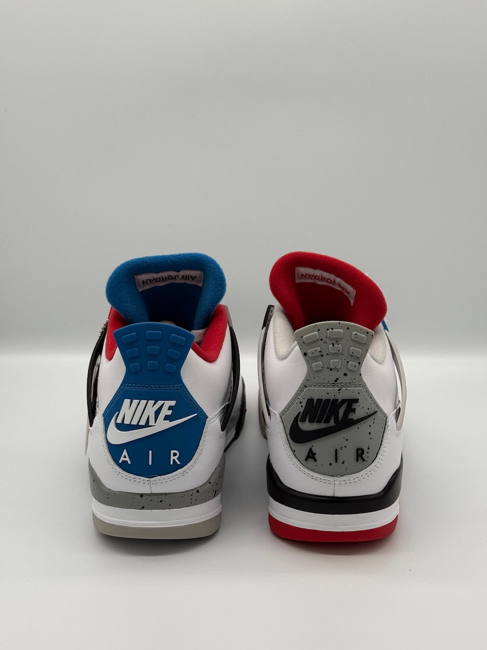 Air Jordan 4 Retro SE, CI1184 146, White/Military Blue-Fire Red - Size US10.5