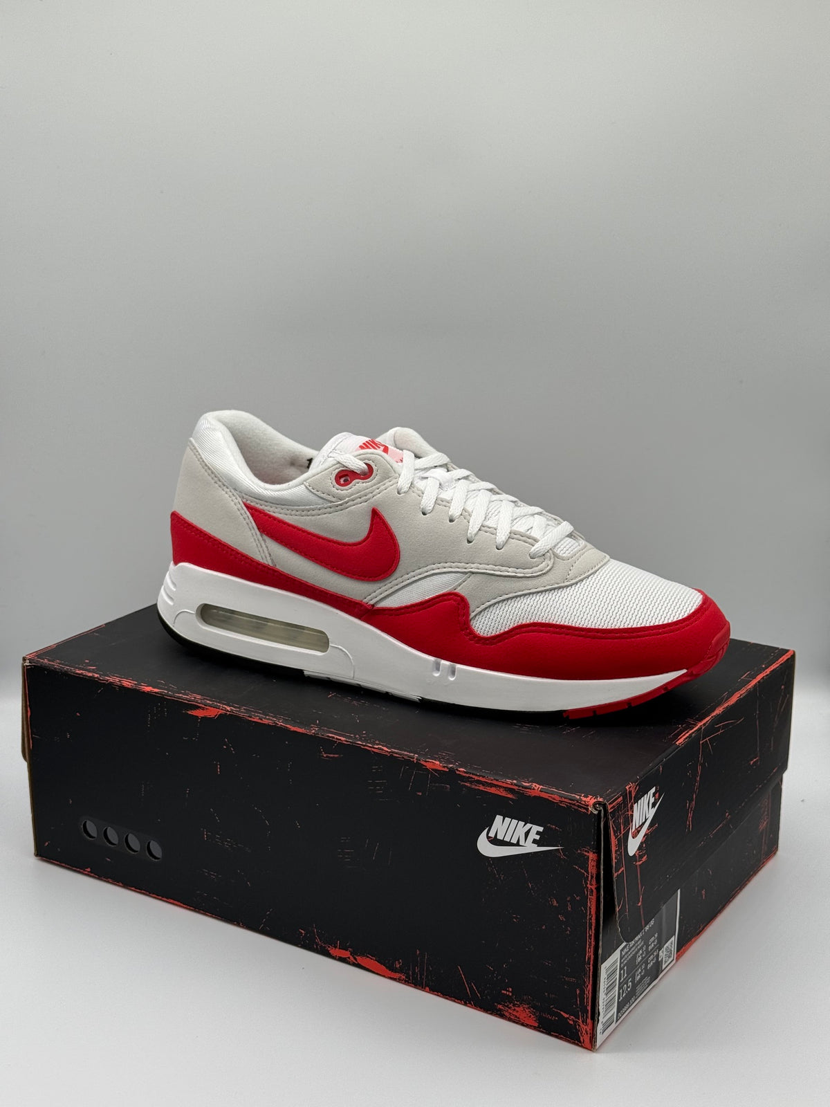 Nike Air Max 1 '86 OG, DQ3989 100, White/University Red - Size US11