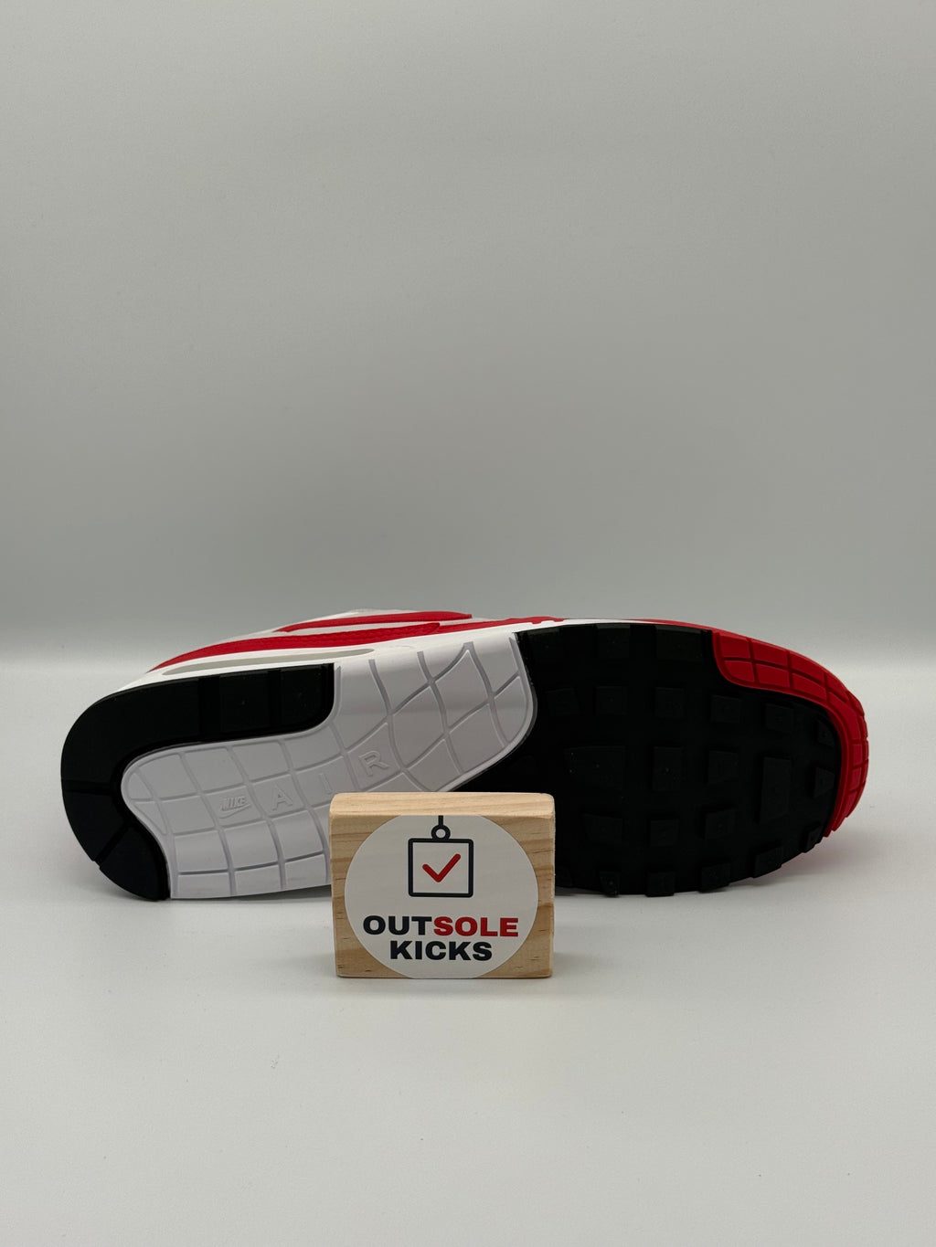 Nike Air Max 1 '86 OG, DQ3989 100, White/University Red - Size US11