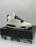Air Jordan 4 Retro OG FC, IM4002 100, Sail/Black-University Red - Size US11