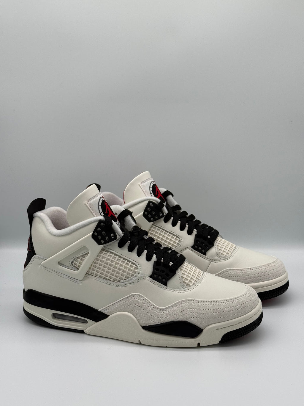 Air Jordan 4 Retro OG FC, IM4002 100, Sail/Black-University Red - Size US11
